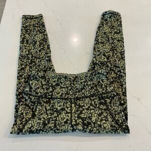 Sweaty Betty Power 7/8 Length‎ Leggings Green Floral Size XS